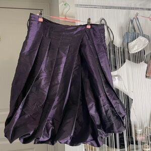 Elegant Purple Skirt